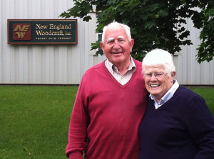 New England Woodcraft Owners Harmon and Maxine